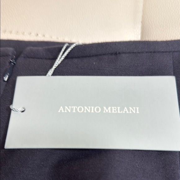 Classic Antonio Melani Navy Women's Skirt Size 16. NWT - Picture 5 of 9